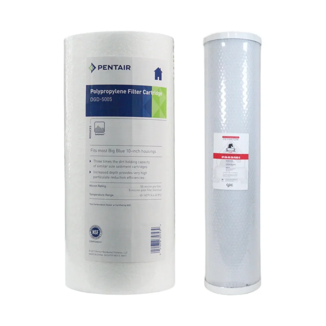 Combo Filter Pkg for 10/20" Big Blue Minirack UV | Bundle