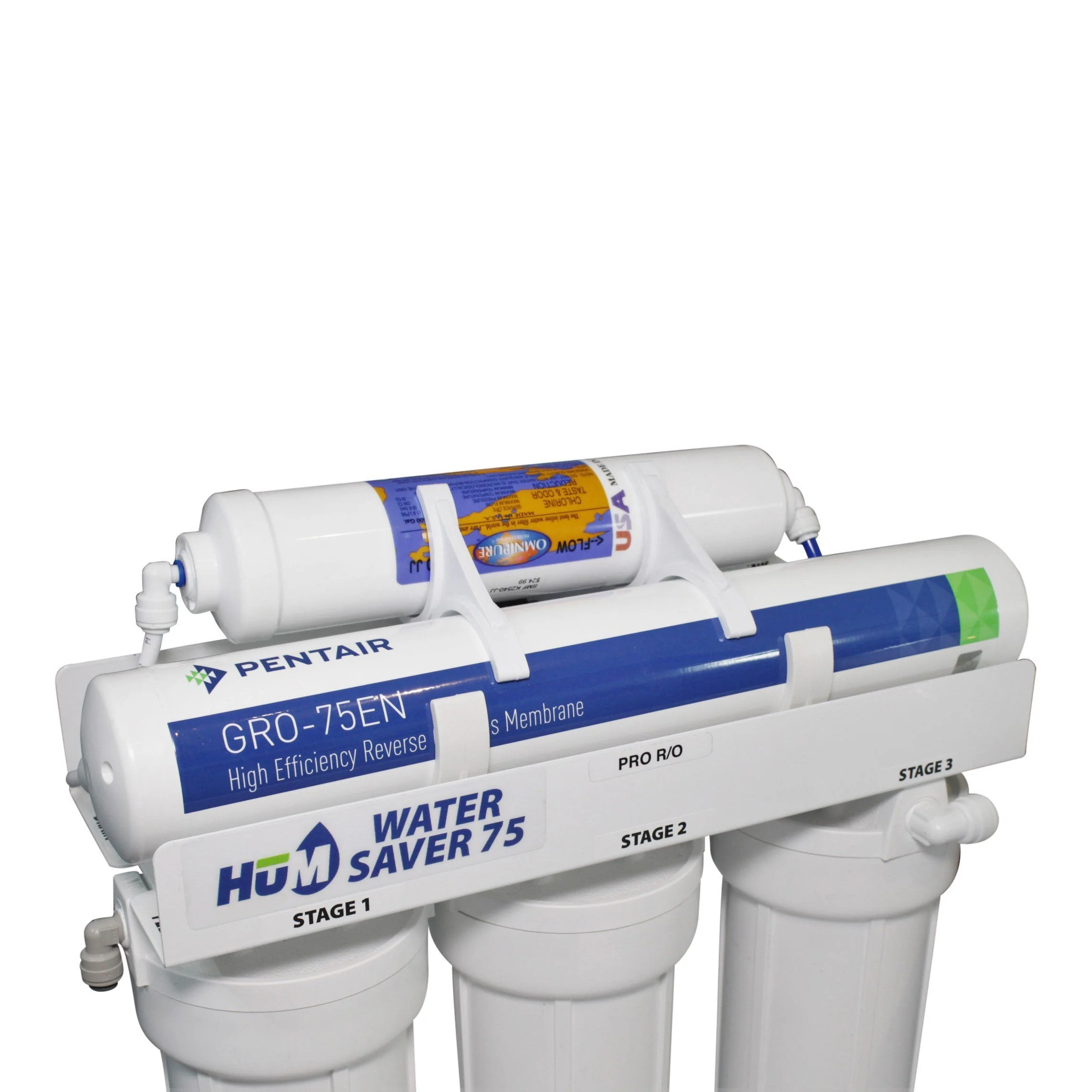 HUM Water Saver 75 gpd Reverse Osmosis System Brushed Nickel Faucet - Image 5